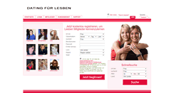 Desktop Screenshot of lesben.sexcontactfinder.com